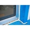 ฟิล์มโพลีเอทิลีนสีน้ำเงินคุณภาพดี PE หน้าต่างและฟิล์มป้องกันพื้นผิวกระจก