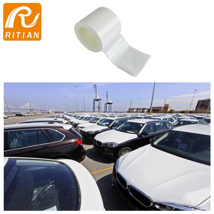 รถที่มีฟิล์มป้องกันสีติดตั้ง