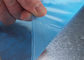 Blow Molding Window Blue ฟิล์มกันรอย Vinyl Privacy Wrap Film Roll Window Shatterproof Film
