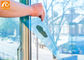 การกำจัดกระจกหน้าต่างฟิล์มป้องกัน Shield Self Adhesive Window Shielding Film Indoor