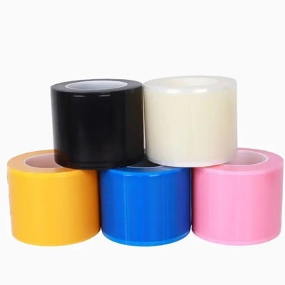 ราคาดี ฟิล์มป้องกัน PE สีน้ำเงิน ฟิล์มกั้นทางทันตกรรม ฟิล์มป้องกันตนเองกาวใส PE พรุนสี Pe สำหรับโลหะ ออนไลน์