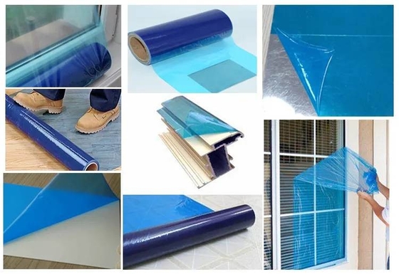 ราคาดี PE Surface Anti Scratch Packing ฟิล์มป้องกัน PE สำหรับโปรไฟล์อลูมิเนียม ออนไลน์
