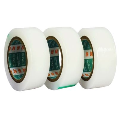 ราคาดี ฟิล์มป้องกัน PE แบบมีกาวในตัว ขนาด 1240mm*200m ทนความร้อน 60℃ สำหรับป้องกันหน้าจอกระจก ออนไลน์