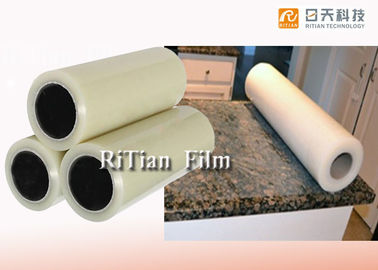 ราคาดี พื้นผิวหินอ่อน PE ฟิล์มป้องกันสี Transaprent 30-100 Mic Bearing ความร้อนสูง ออนไลน์